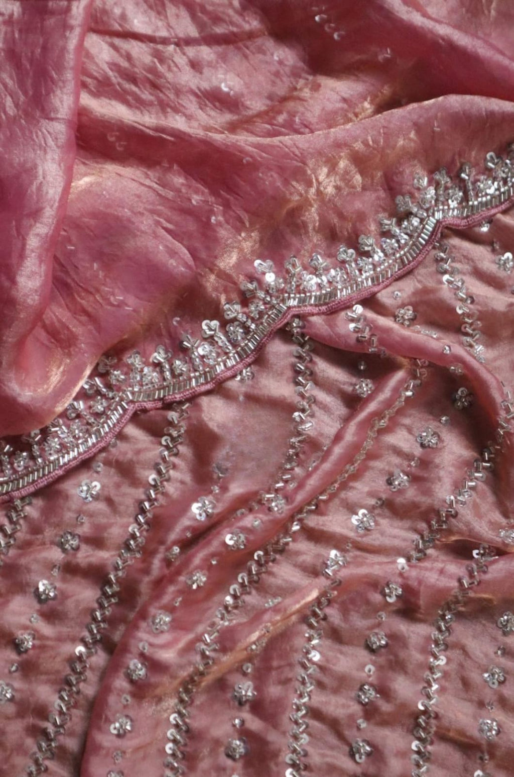 Premium Occasion Wear Beads Work Saree-G