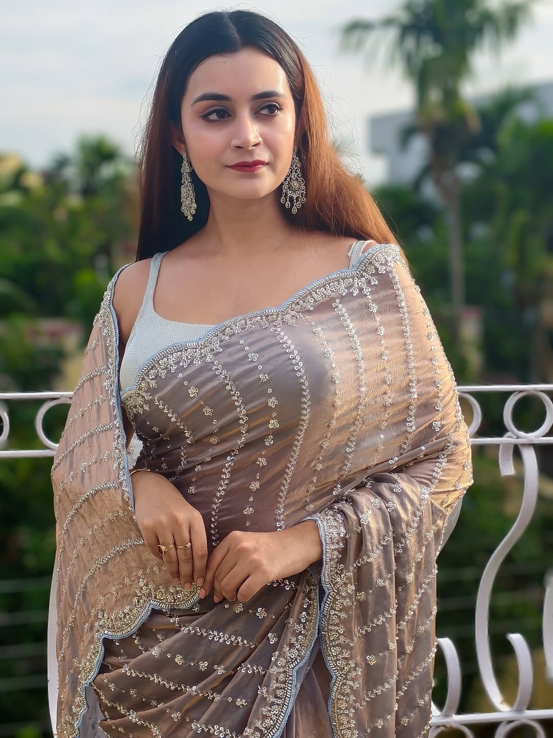 Premium Occasion Wear Beads Work Saree-G